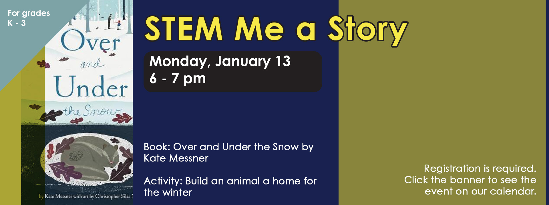 STEM me A Story Jan 13